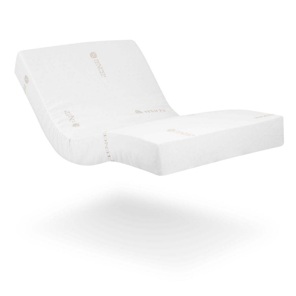 Gerialife - Colchón articulado viscoelástico | Funda Tencel | Transpirable y fresco