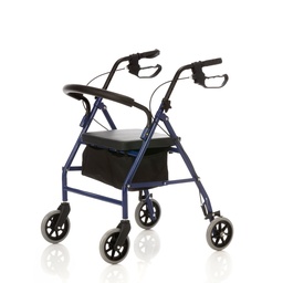 [GL-0731] Gerialife® Andador Premium de 4 ruedas y frenos por presión (copia)